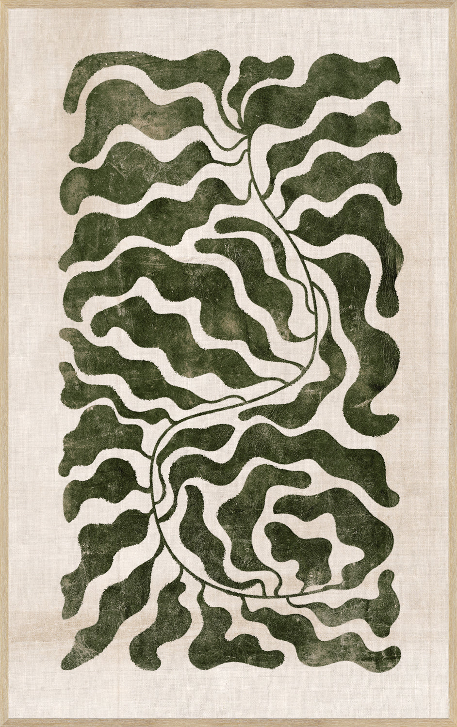 Moss Fern Art