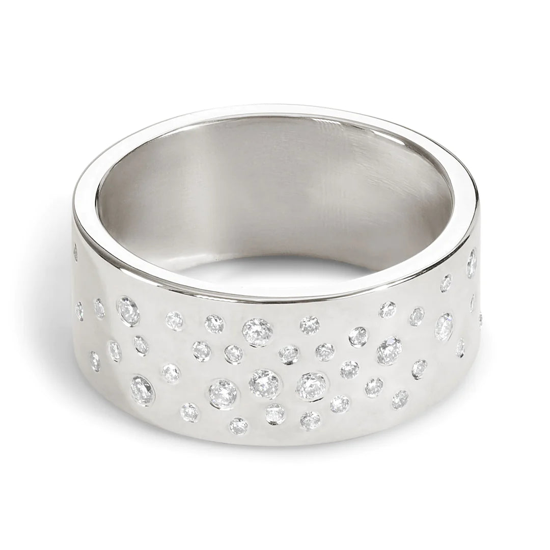 Diamond Cluster Ring