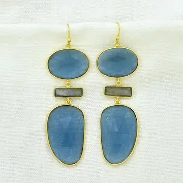 Oversized Statement Earring Gold
