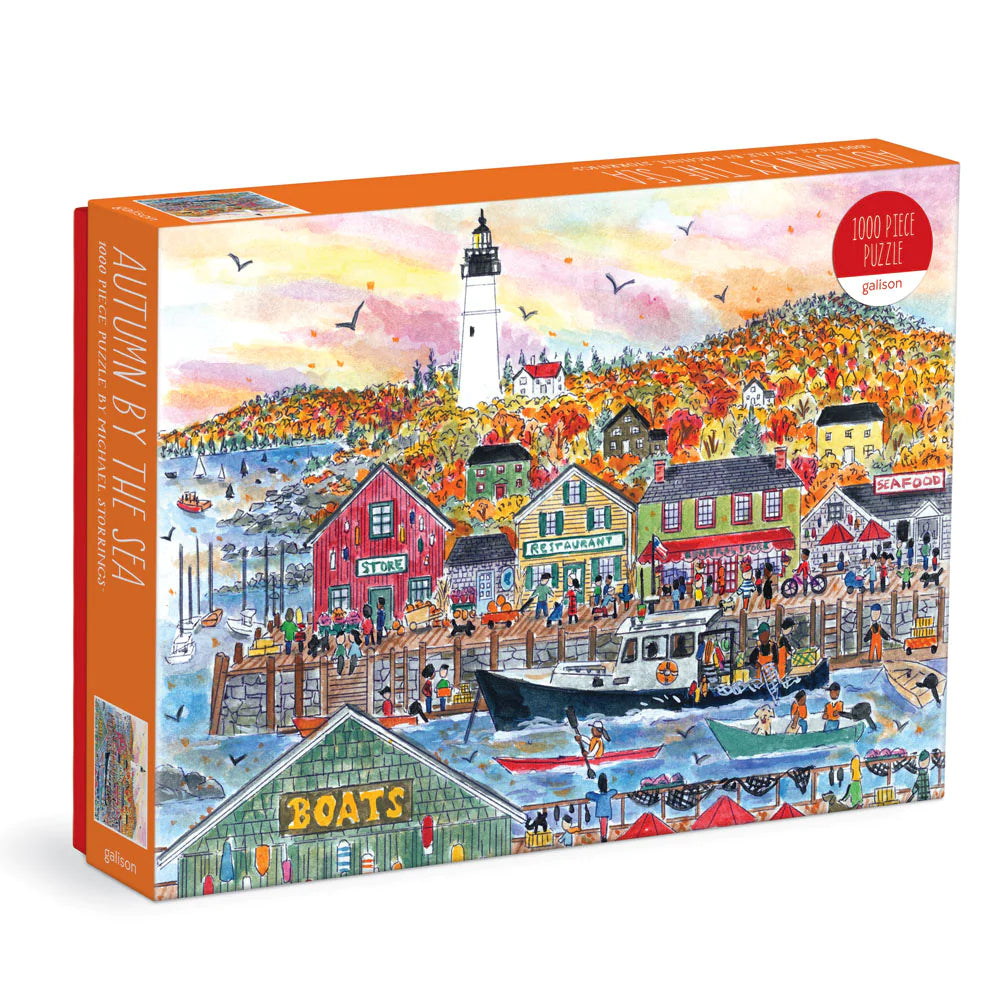 Autumn By the Sea Puzzle