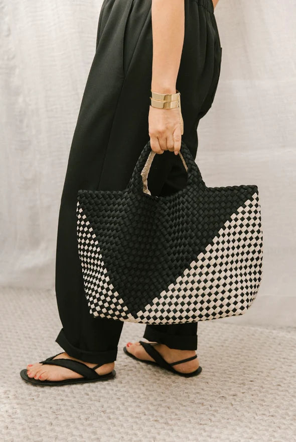 St Barths Tote - Graphic Weave