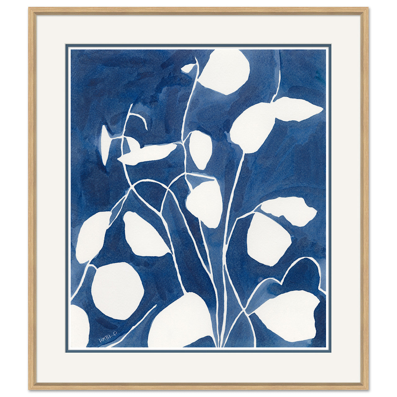 Indigo Plant Art Series