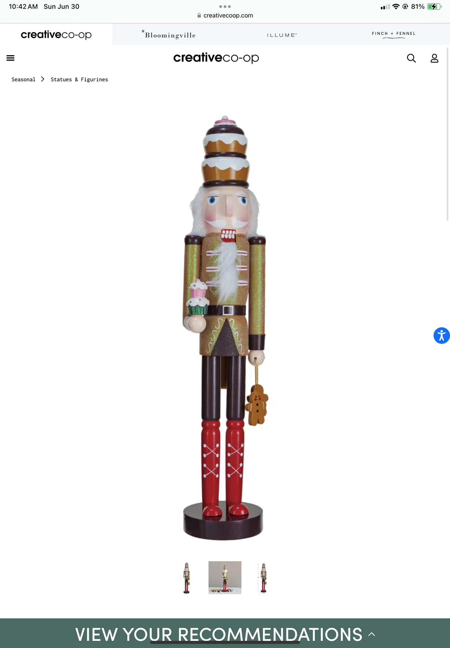 Wood Nutcracker