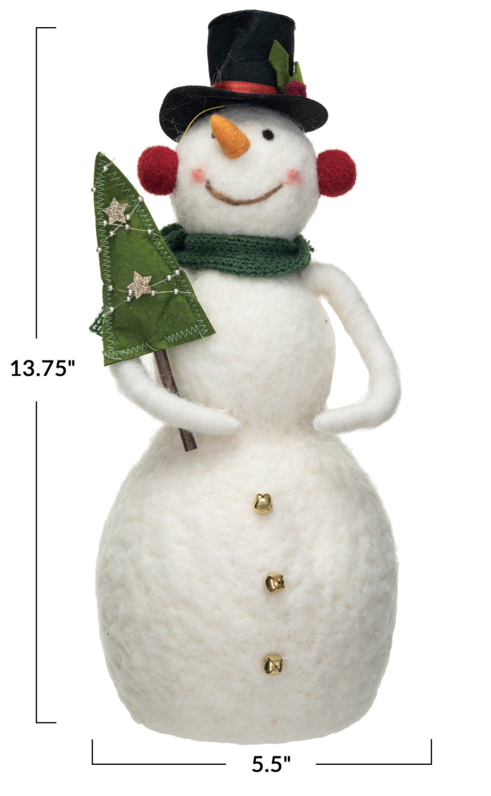 Wool Snowman