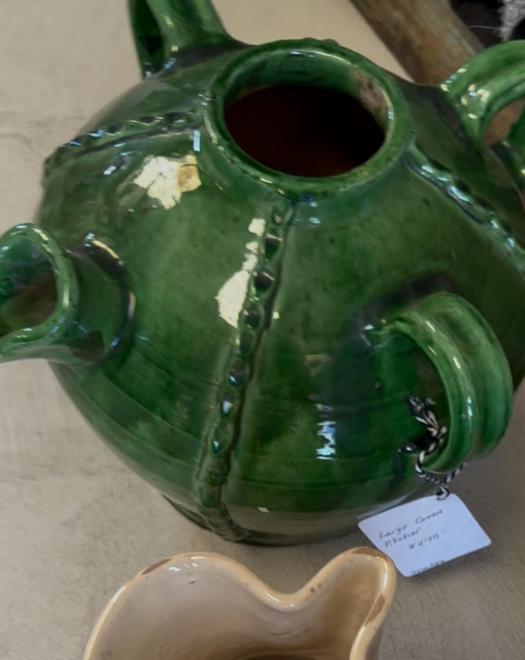 Large Green Pitcher