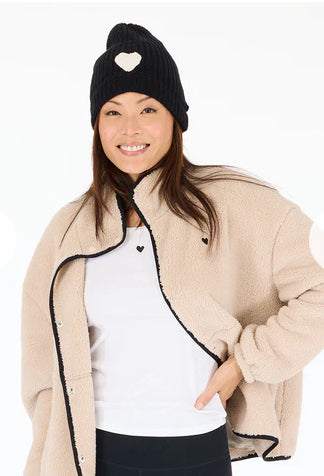 Love Beanie Black