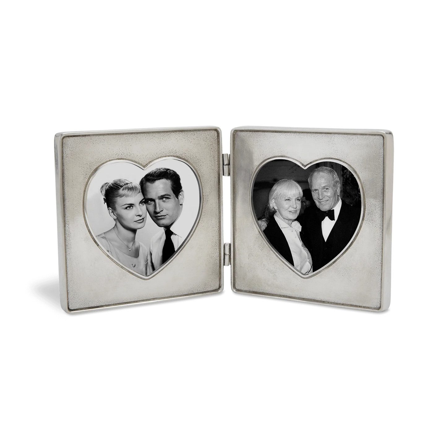 Match Double Heart Frame