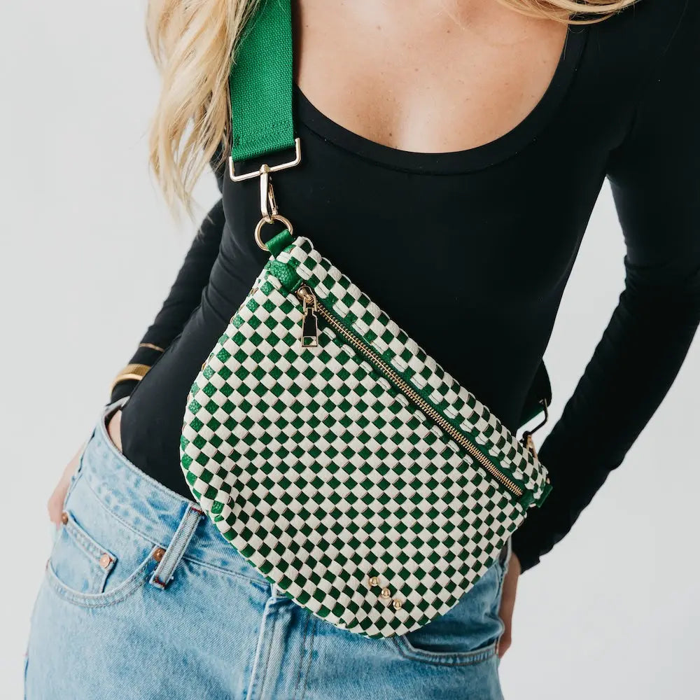 Westlyn Woven Crossbody Bum Bag