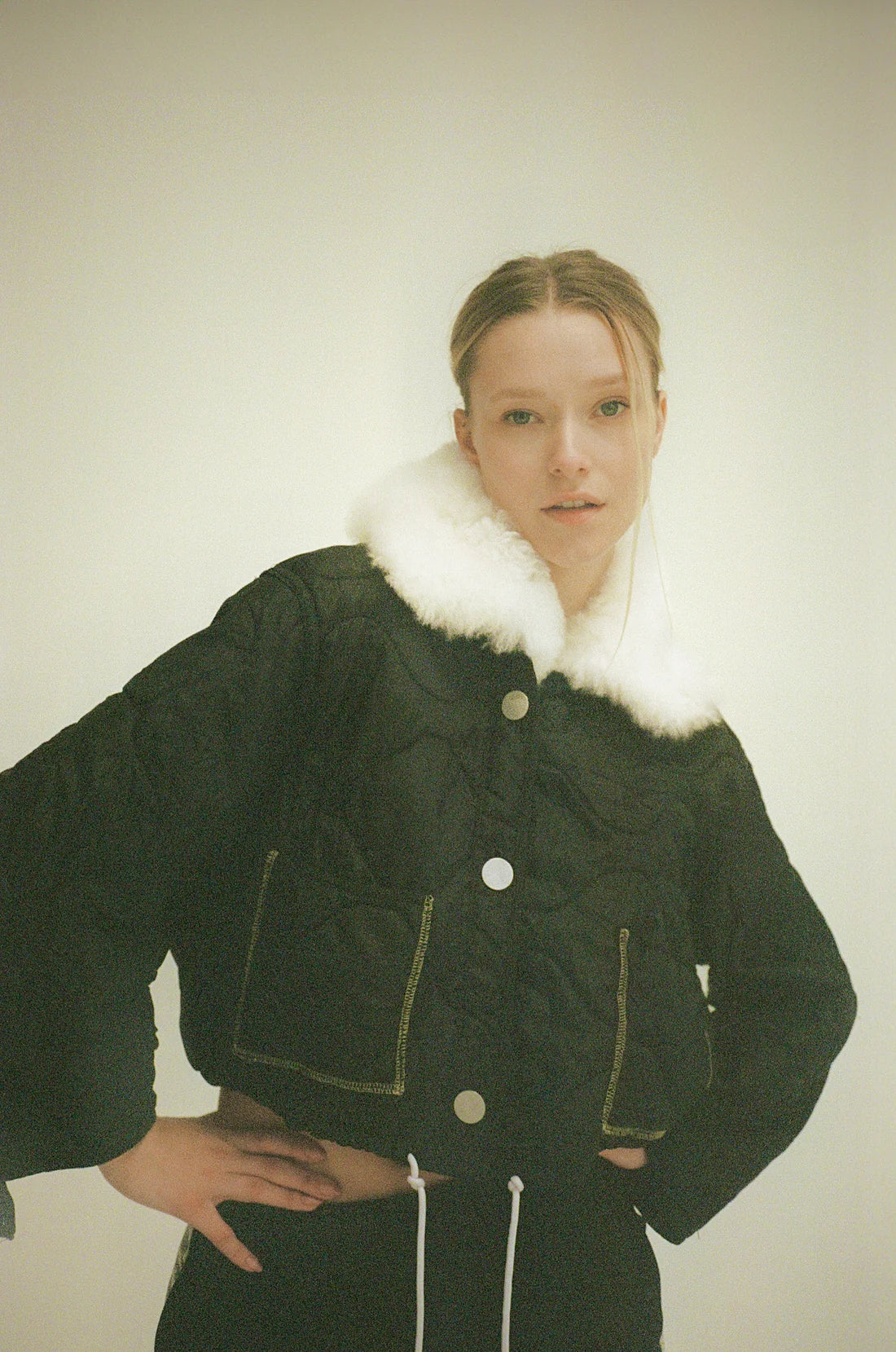 Military Liner Drawstring Green