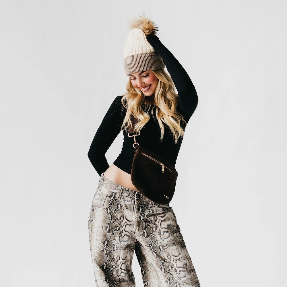 Westlyn Woven Crossbody Bum Bag