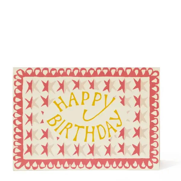 Stars Happy Birthday Card