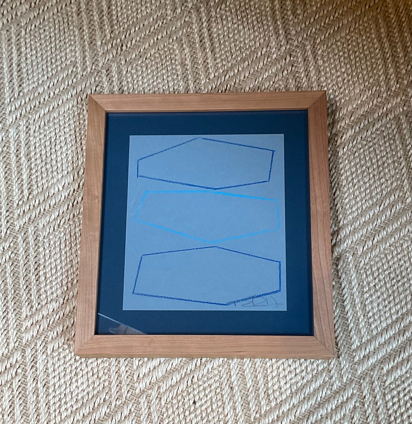 Blue Paper Art