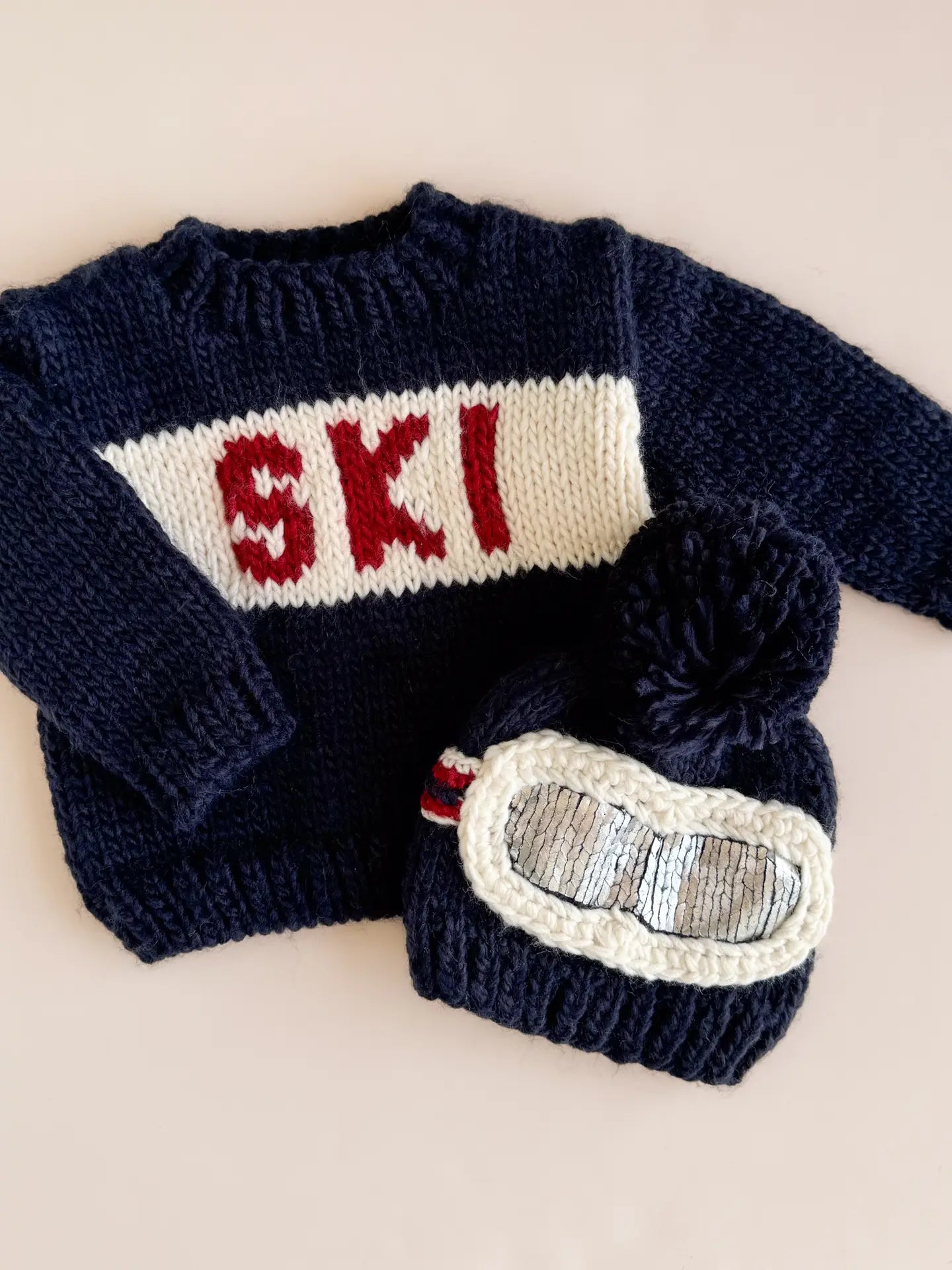 Ski Goggle Hat, Navy