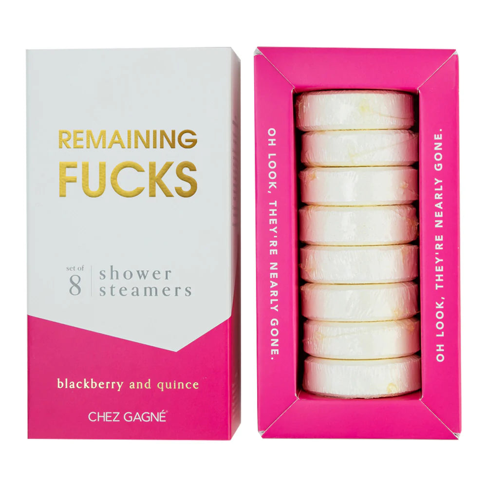 Remaining Fucks Shower Steamers