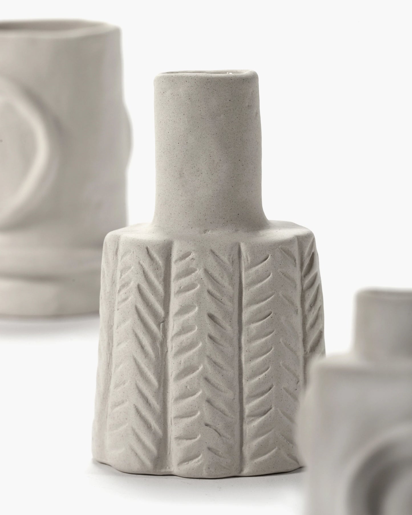 Set of Six Different Molly Vases