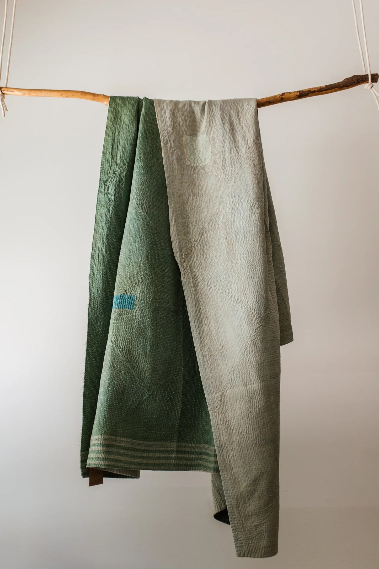 Vintage Hand Stitched Coverlet