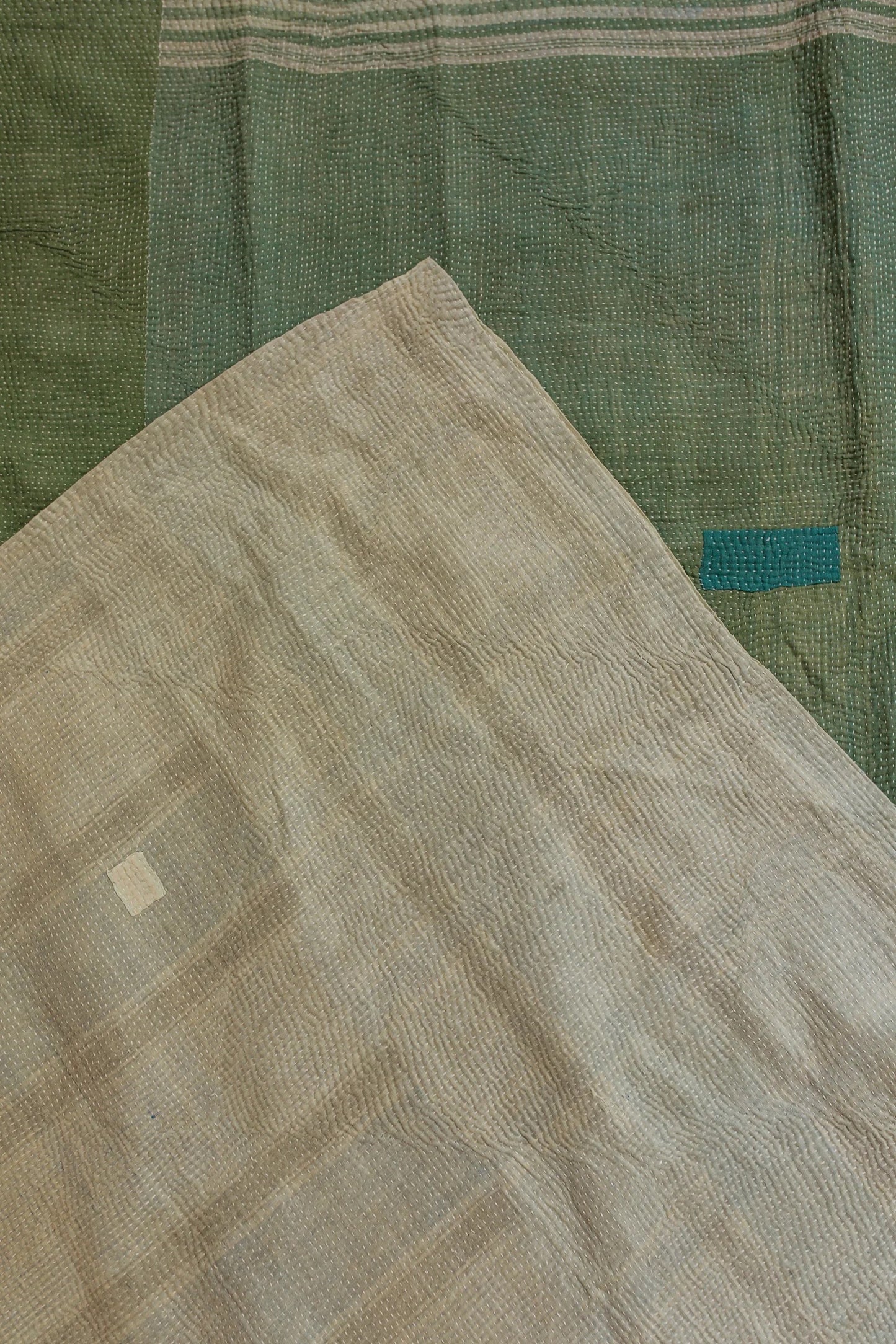Vintage Hand Stitched Coverlet