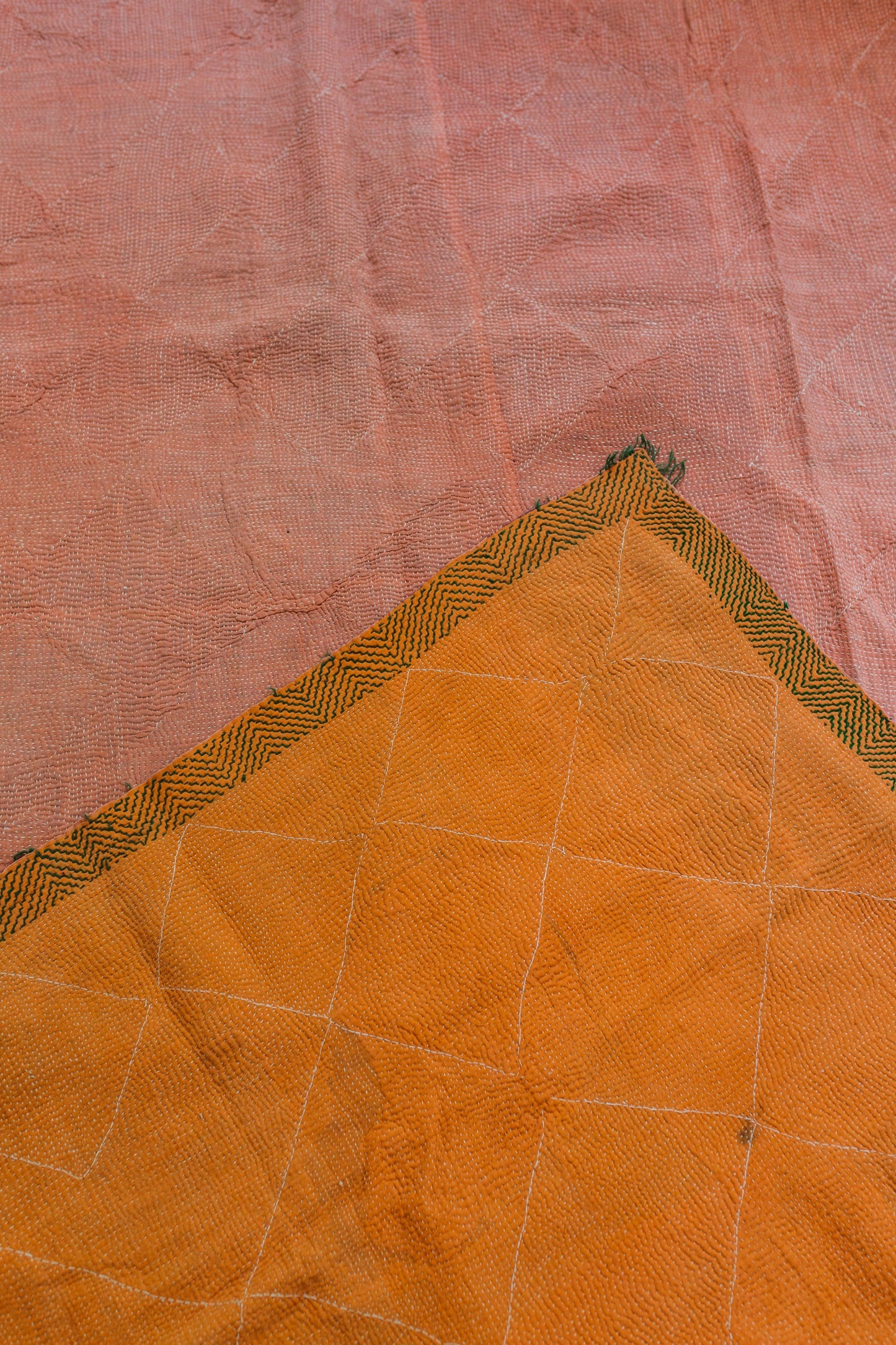 Vintage Hand Stitched Coverlet