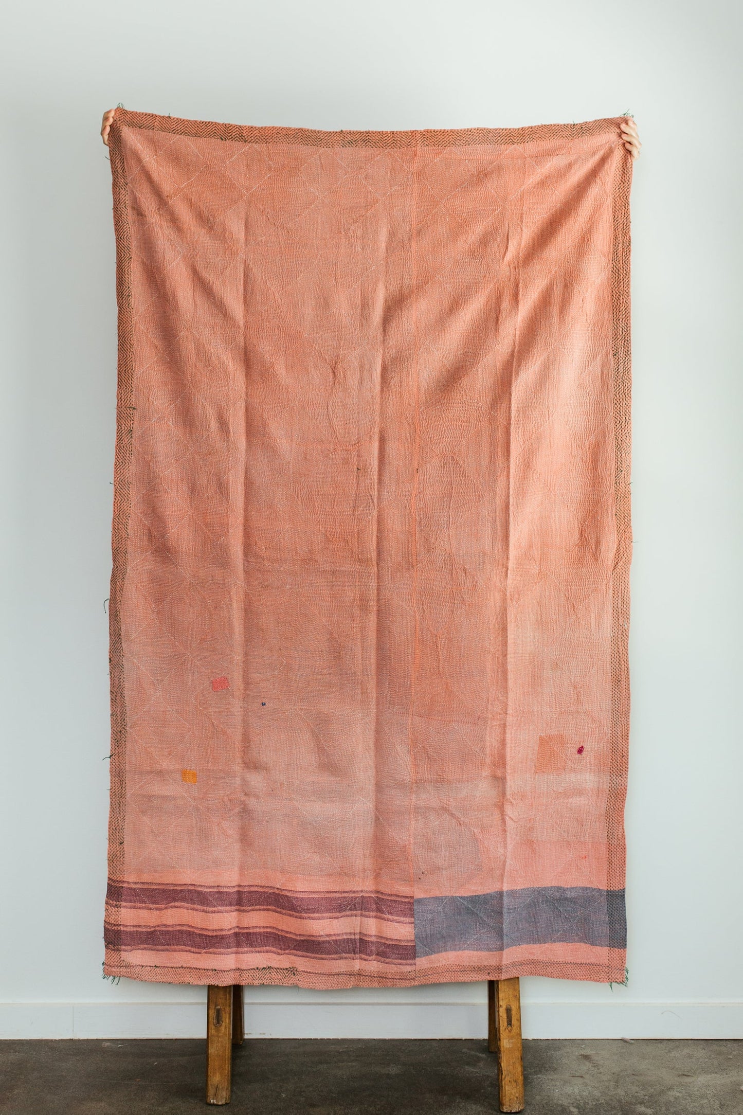 Vintage Hand Stitched Coverlet