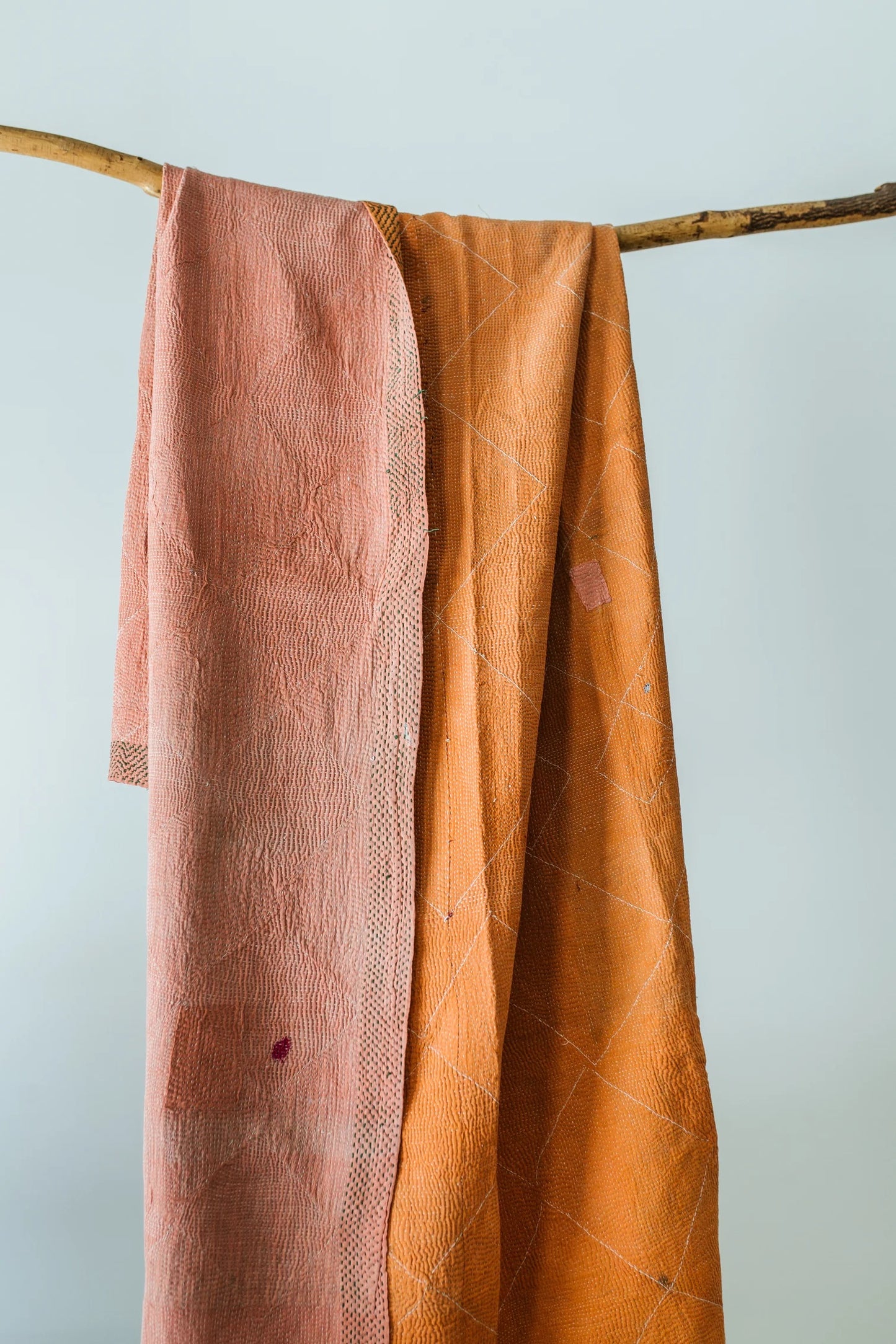Vintage Hand Stitched Coverlet