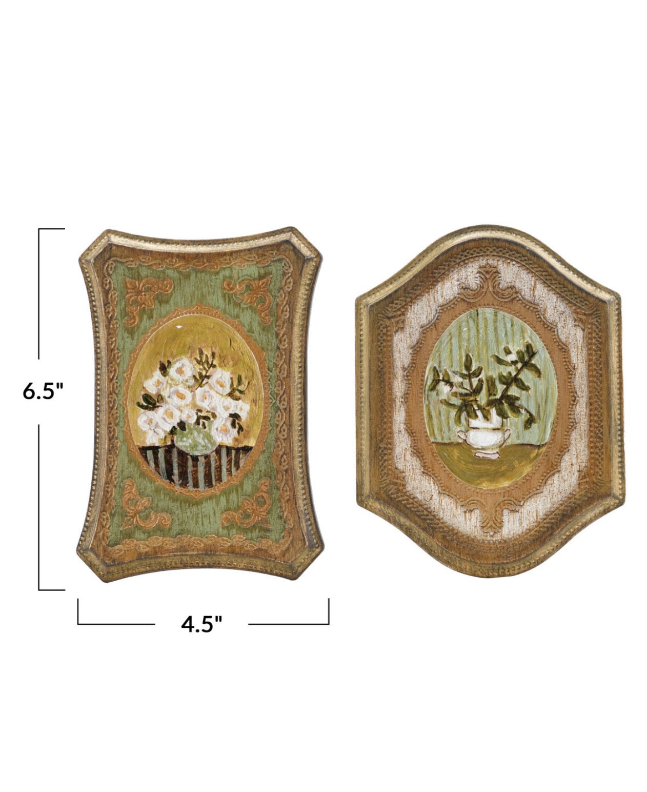 Flowers in Vase Wall Decor