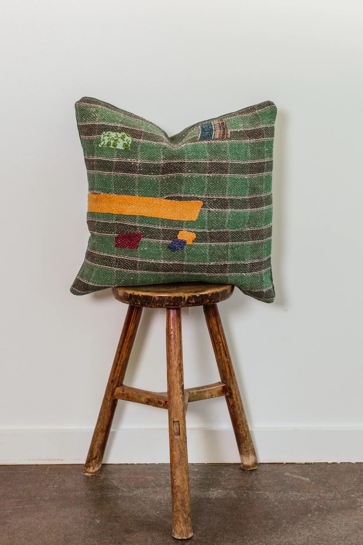 Vintage Quilt Square Pillows