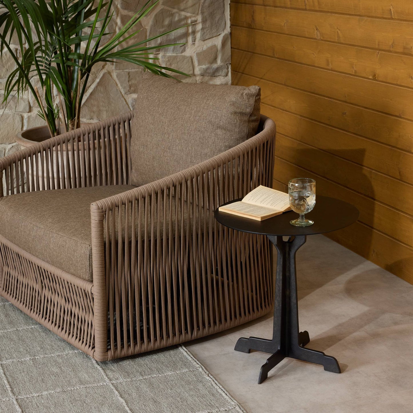 Mallet Outdoor End Table