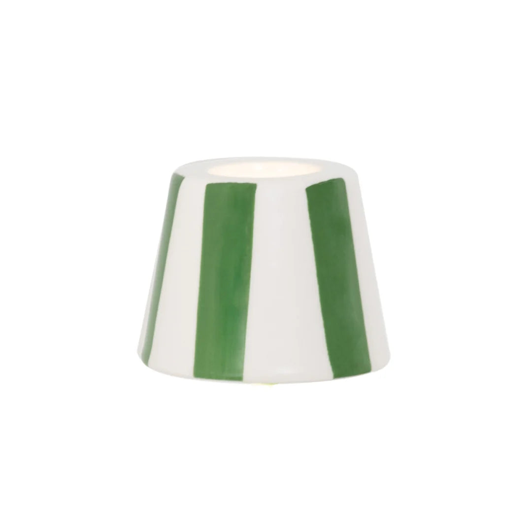 Poldina Micro Cordless Light with Stripe Shade