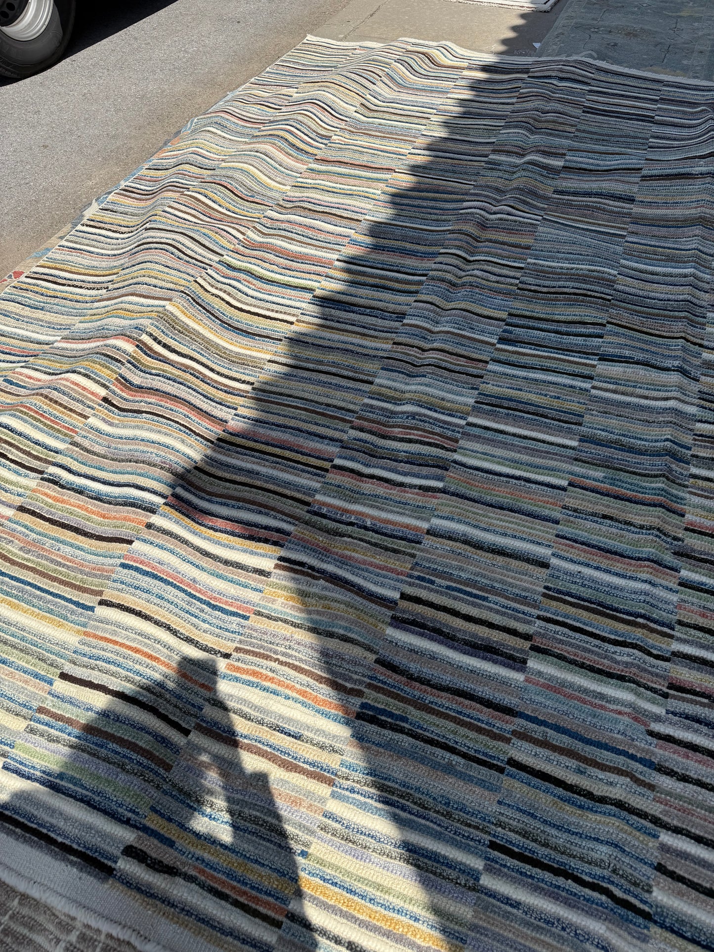 Bring on the Color Hand Woven Rug