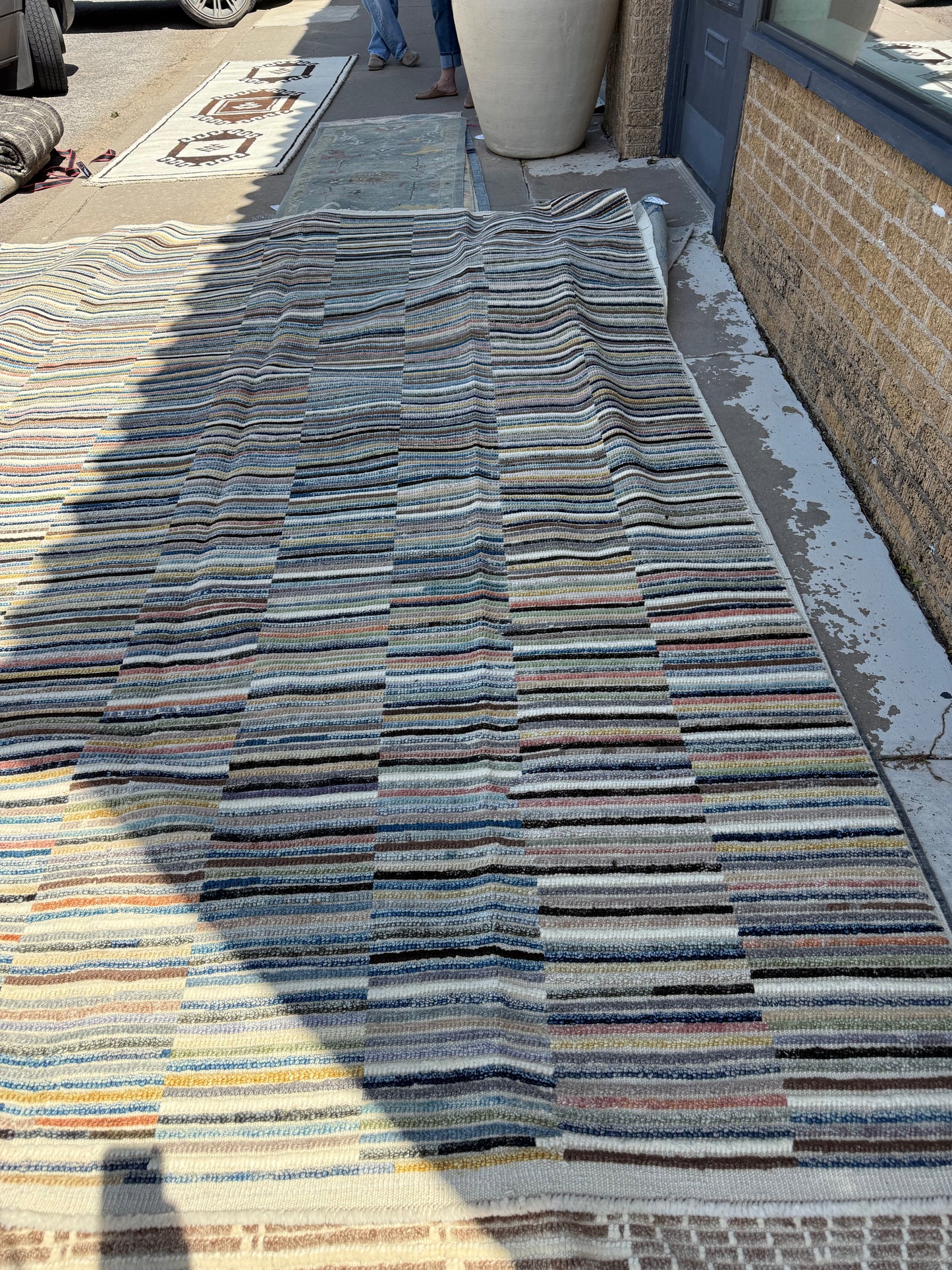 Bring on the Color Hand Woven Rug