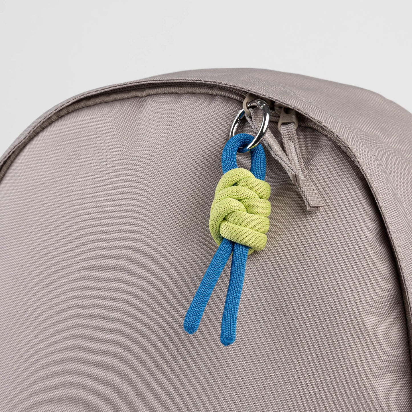 Colorblock Knot Keychain