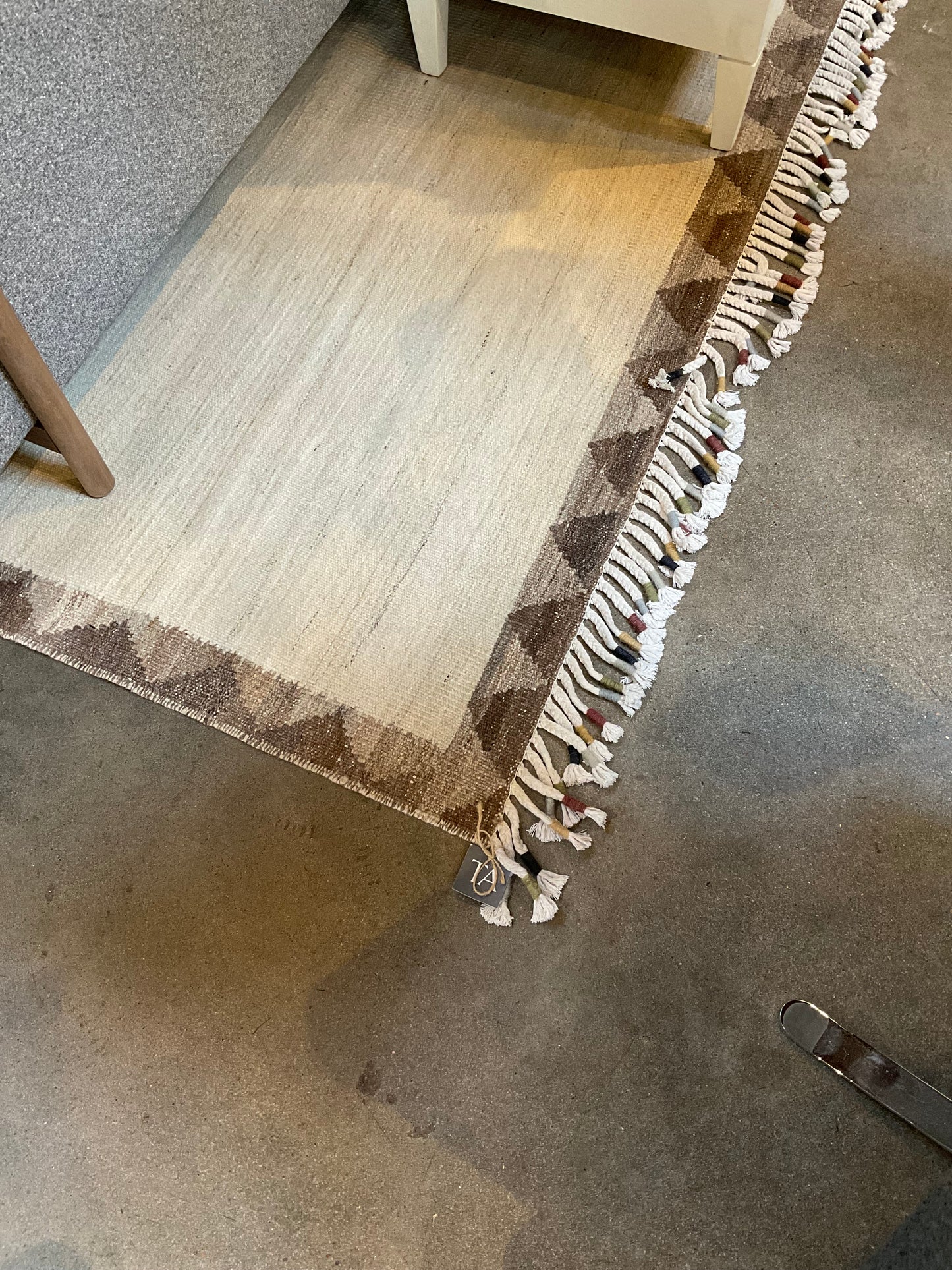 Nomad Kilim Rug - Ivory