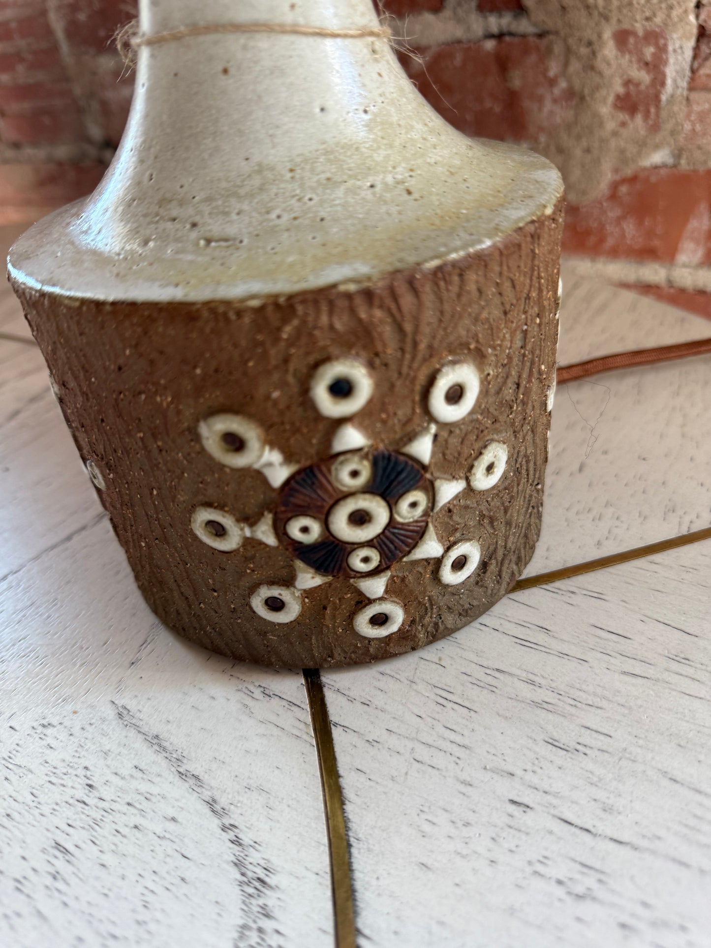 Danish Pottery Lamp