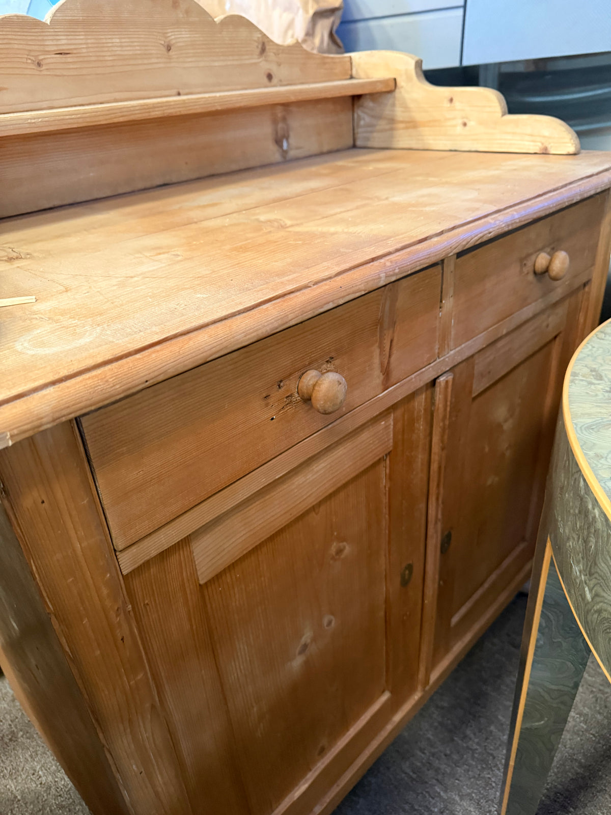 Antique European Pine Dresser