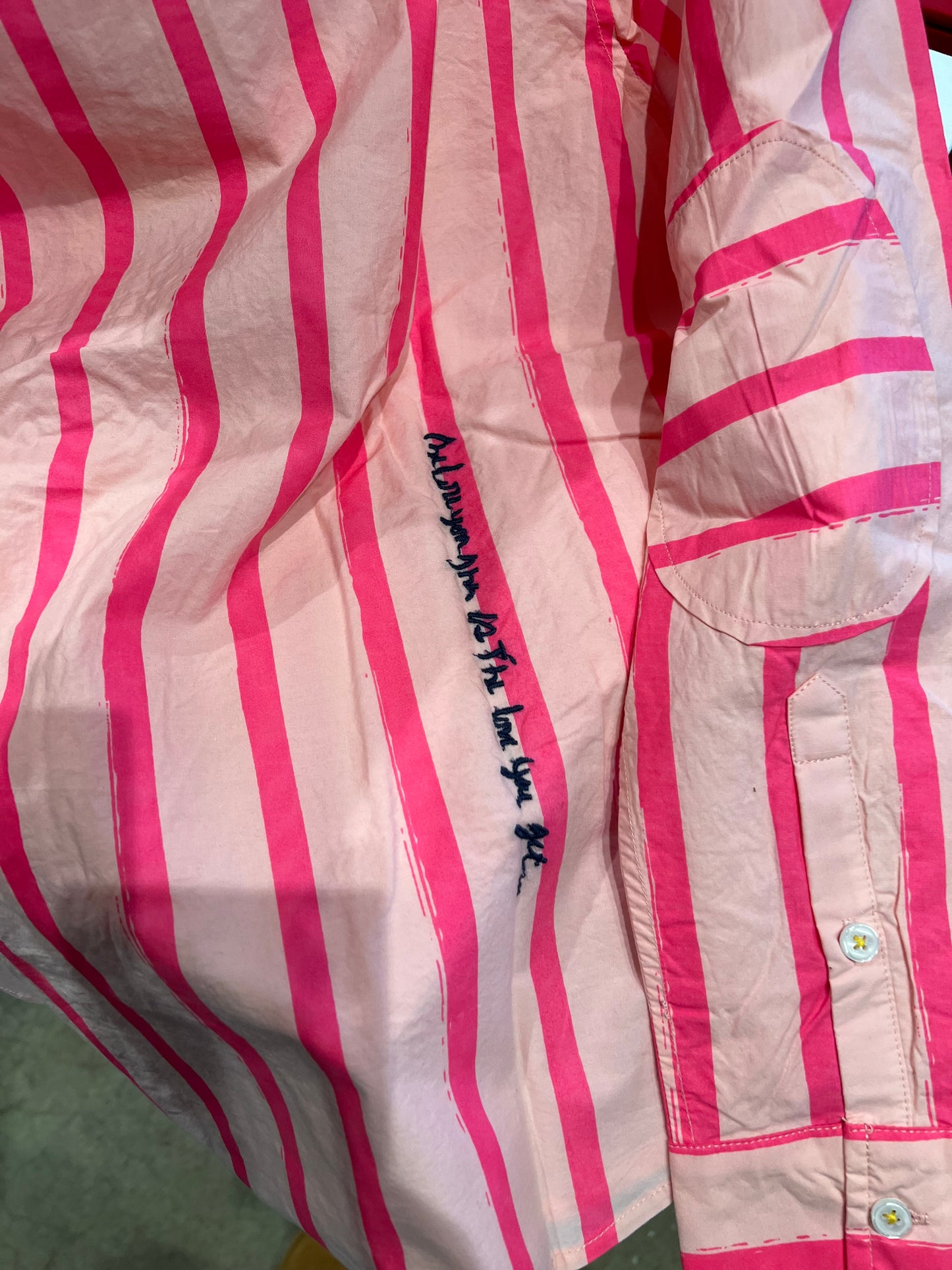 Pia Wide Stripe Shirt