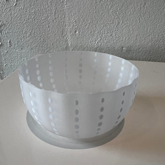 Portofino White Dot Condiment Bowl