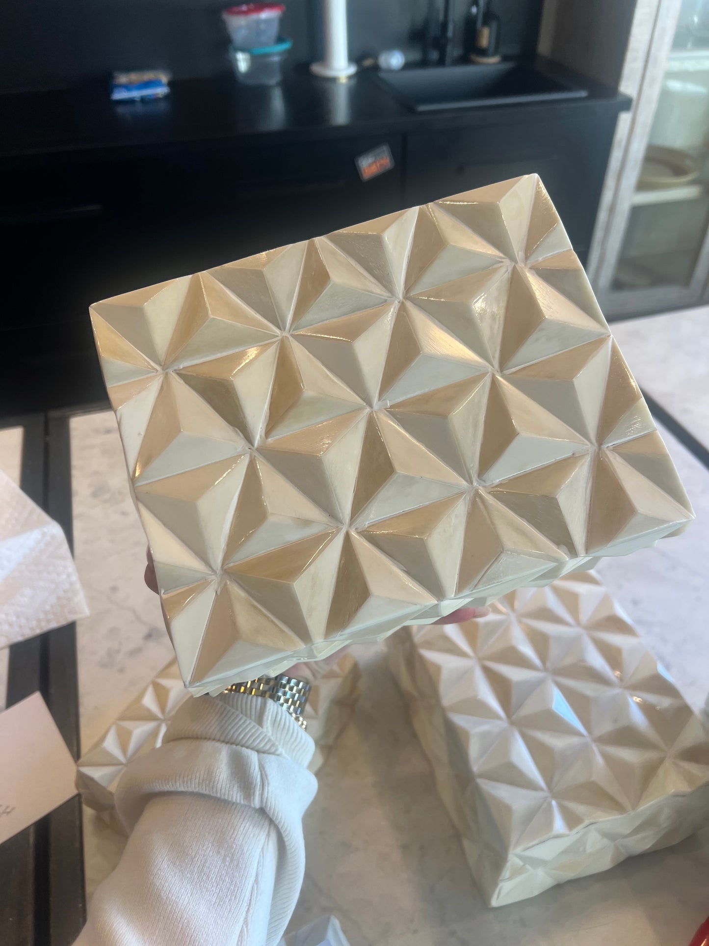 Unique Triangle Cut Box