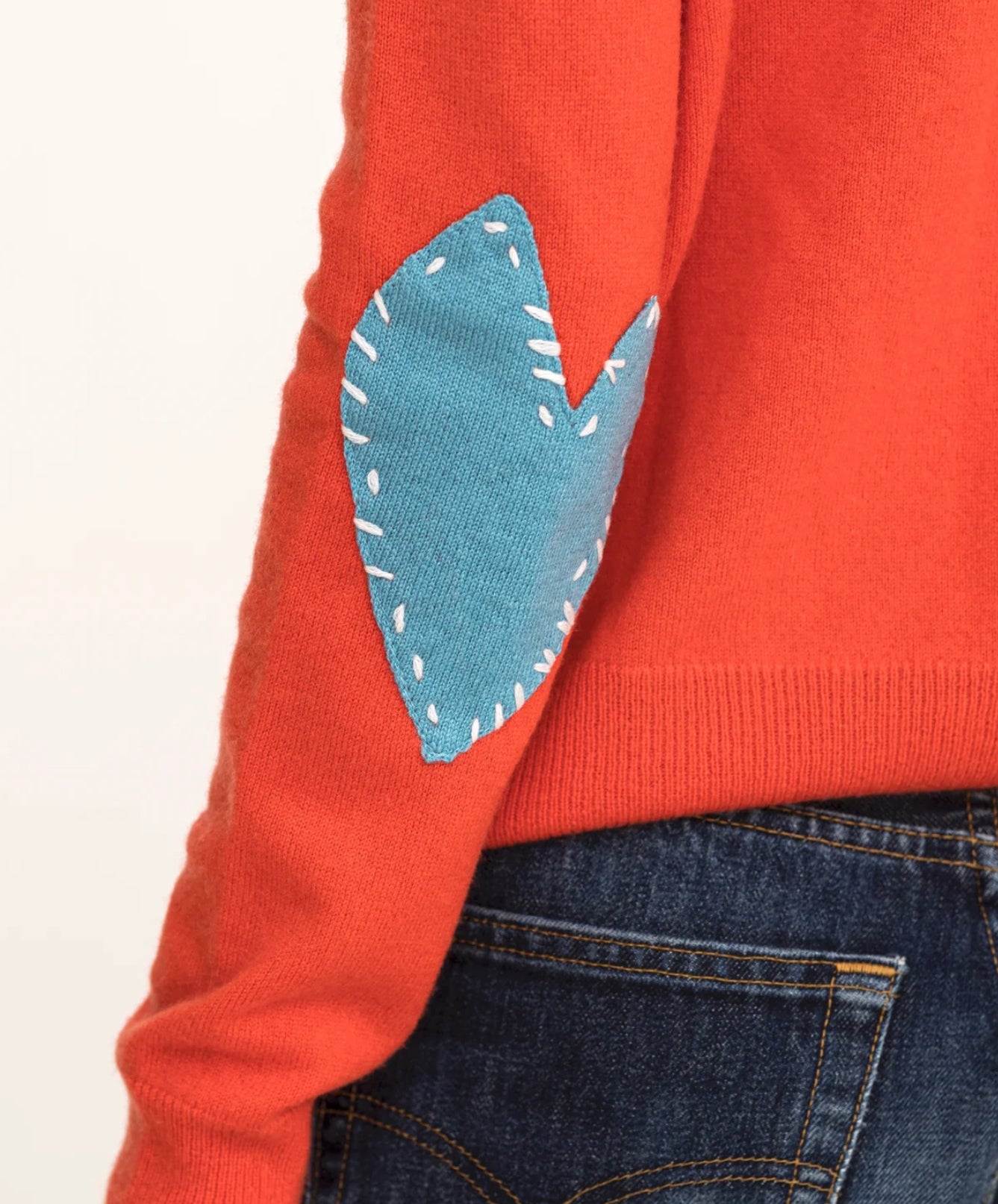 Patchwork Pullover Sweater