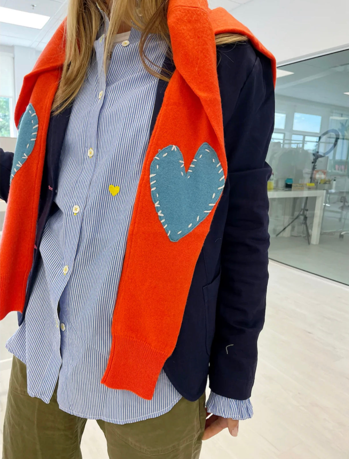 Patchwork Pullover Sweater