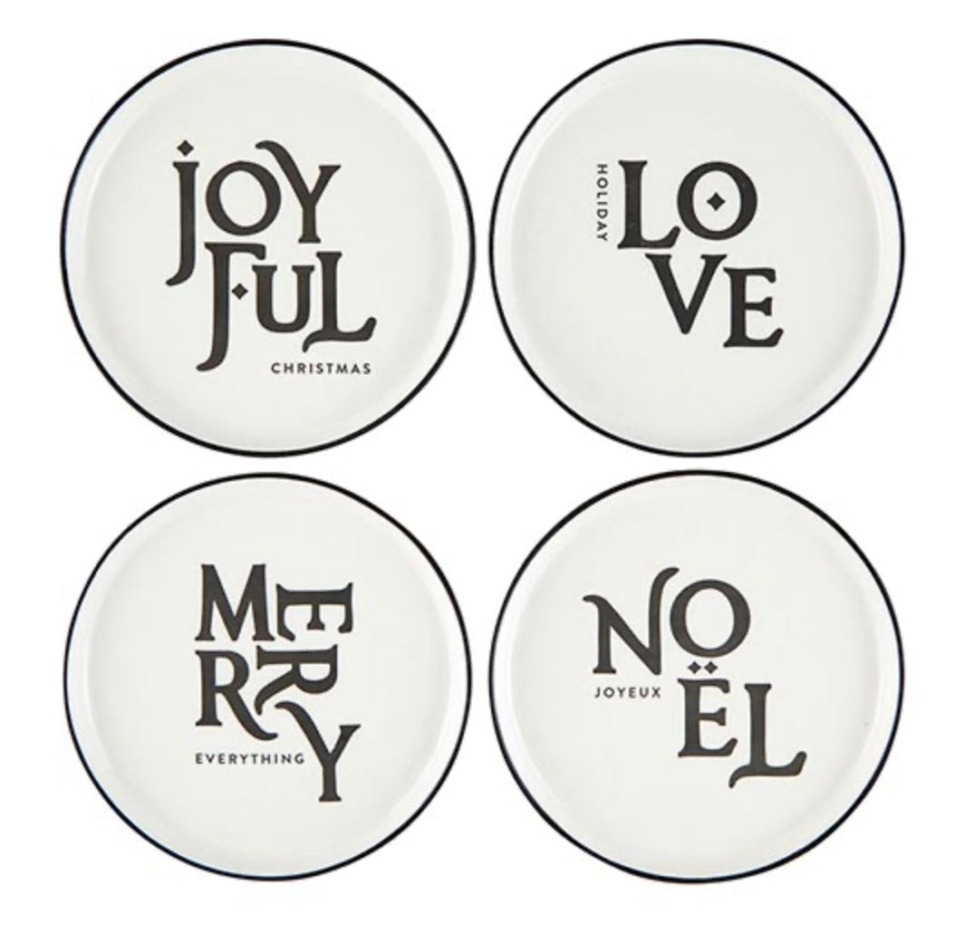 Holiday Plates set/4