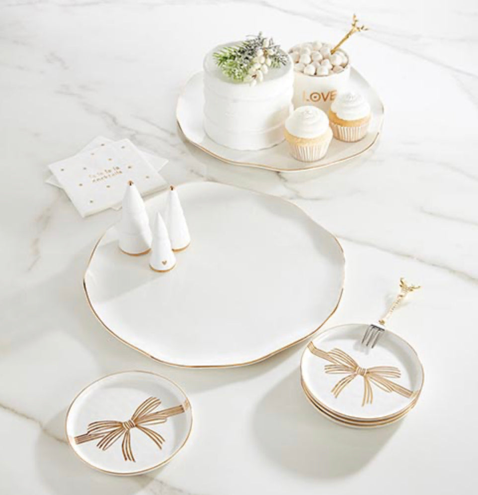 Gold Rim Dish