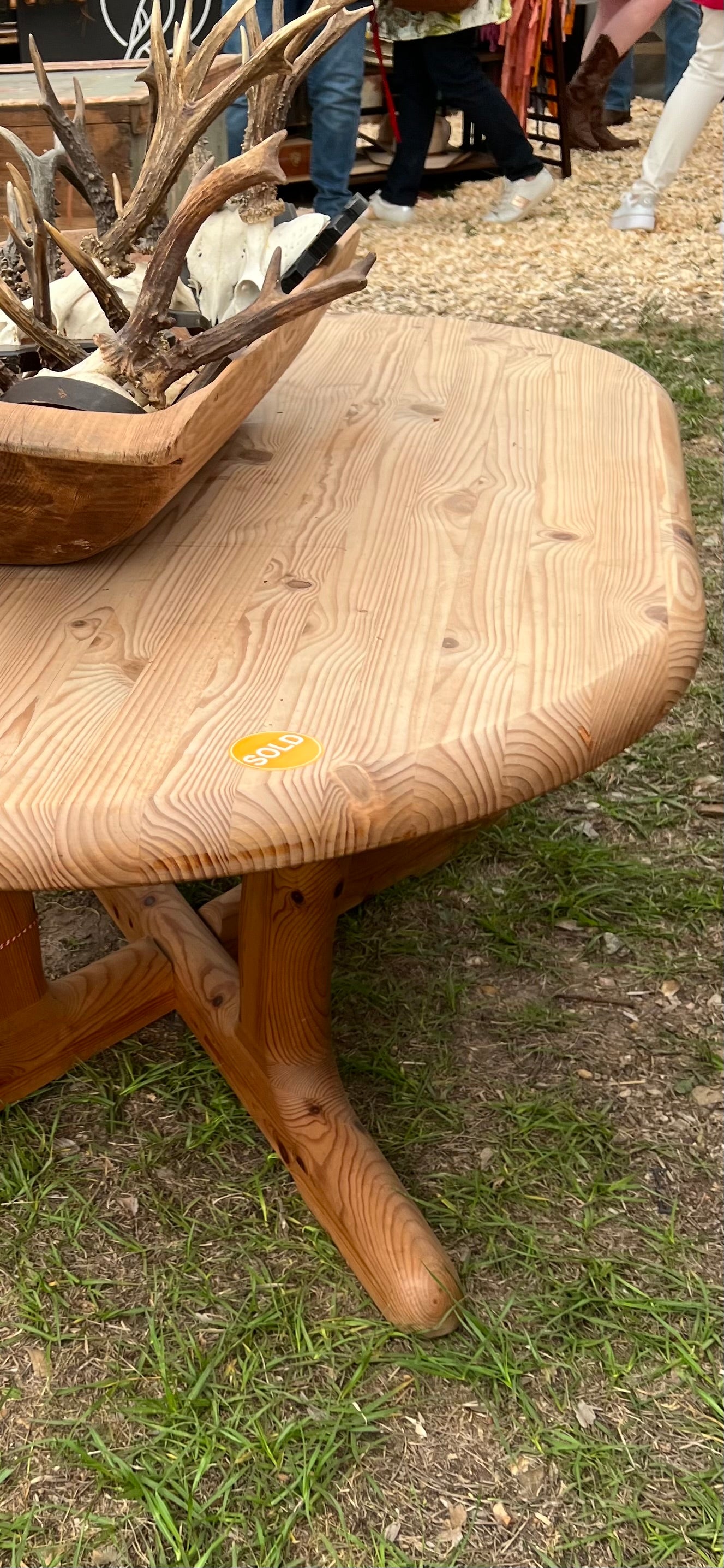 Vintage Pine Coffee Table
