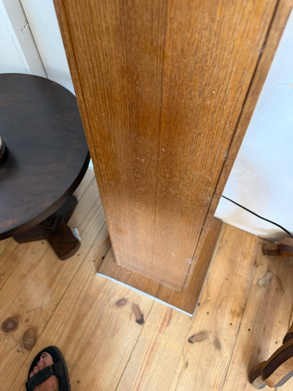 Pair of Vintage Architectural Wood Obelisks