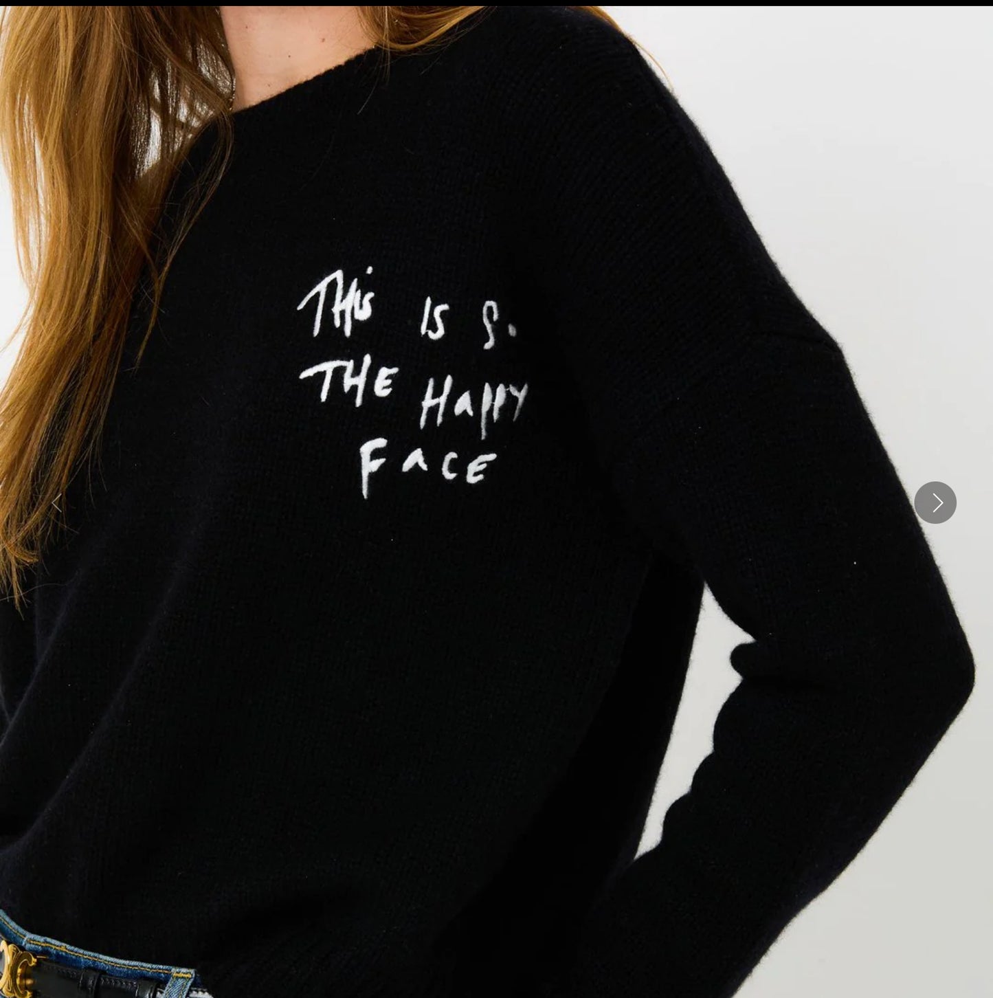 Boyfriend Happy Face Sweater