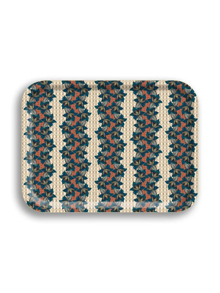 Blue Trumpet Tray