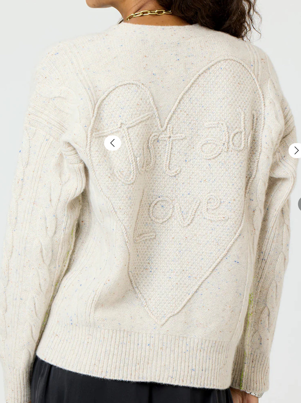 Suzanne Just Add Love Cashmere Cardigan
