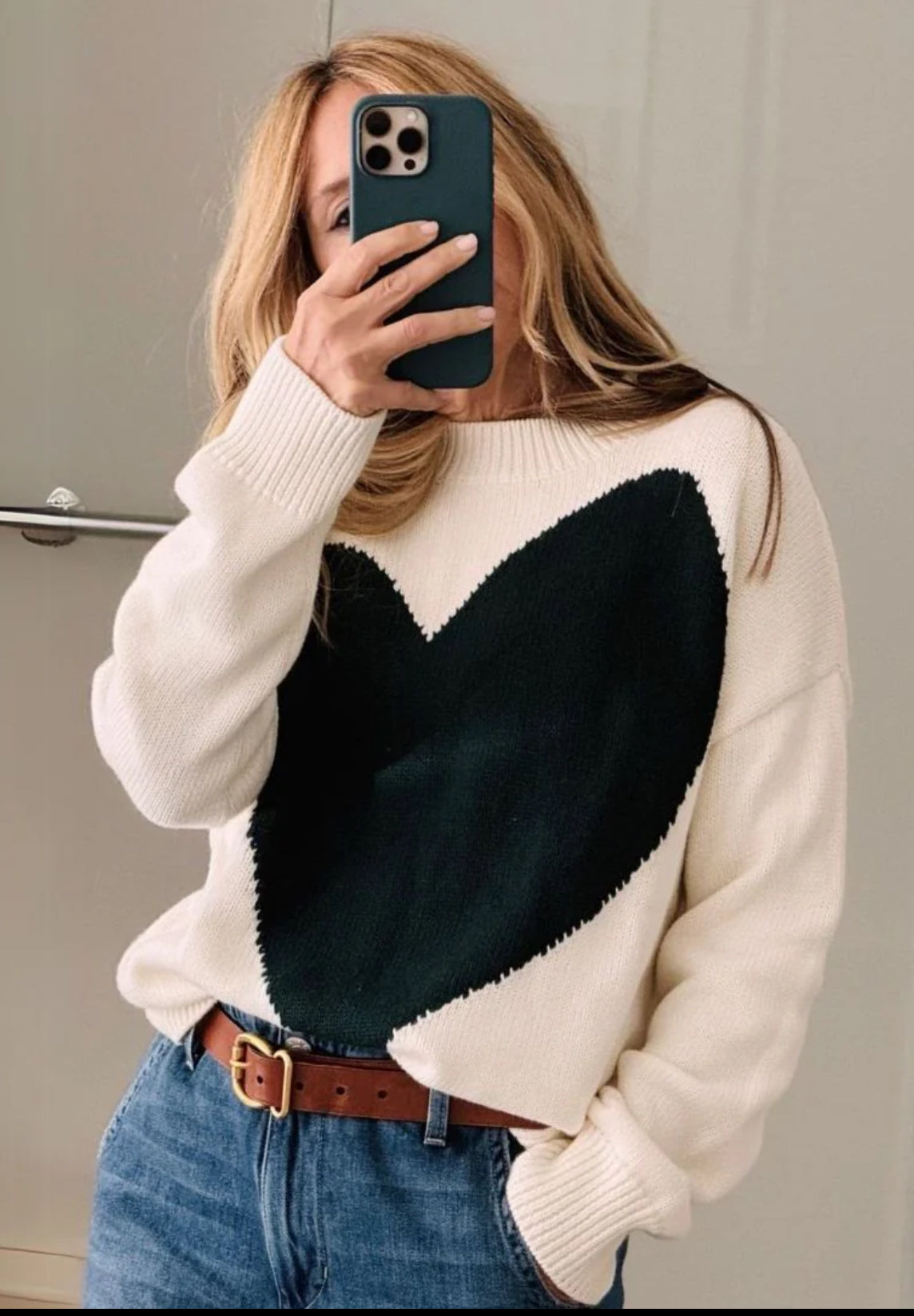 Benton Sweater Imperfect Heart