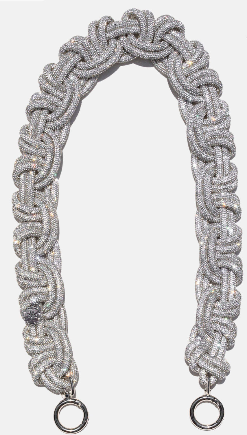 Crown Crystal Crossbody Strap