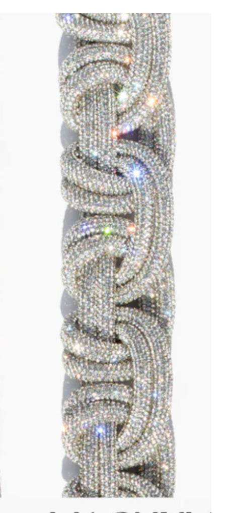 Crown Crystal Crossbody Strap