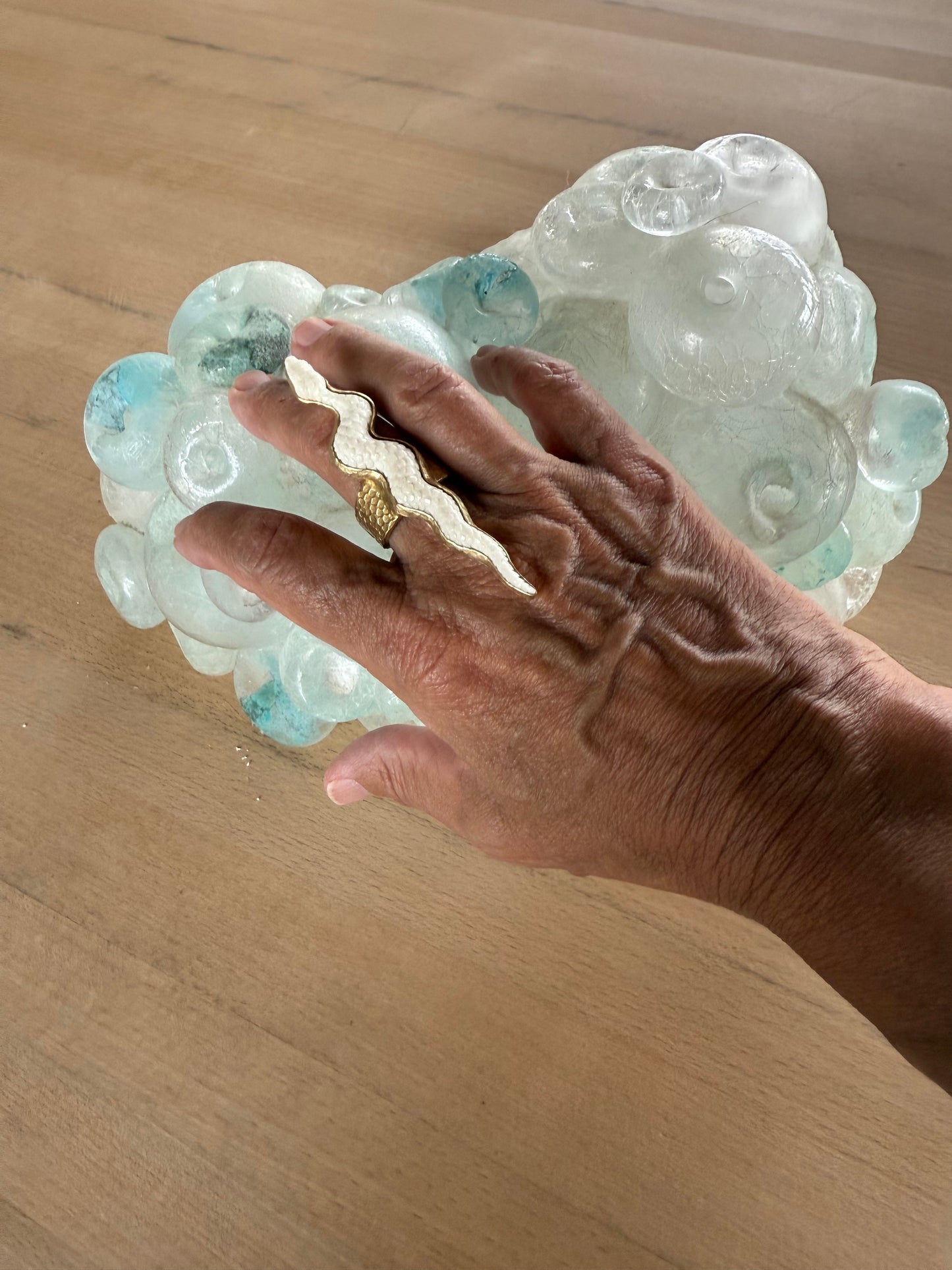 Carved Snake Ring